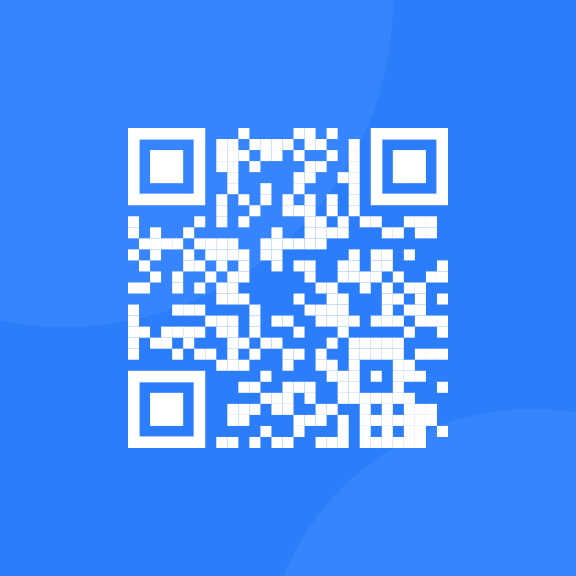 Image of the QR code to visit Frontend Mentor